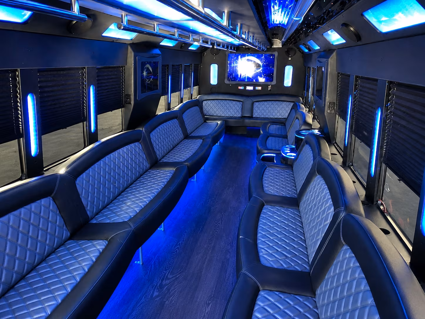 concord sporting event party bus rental