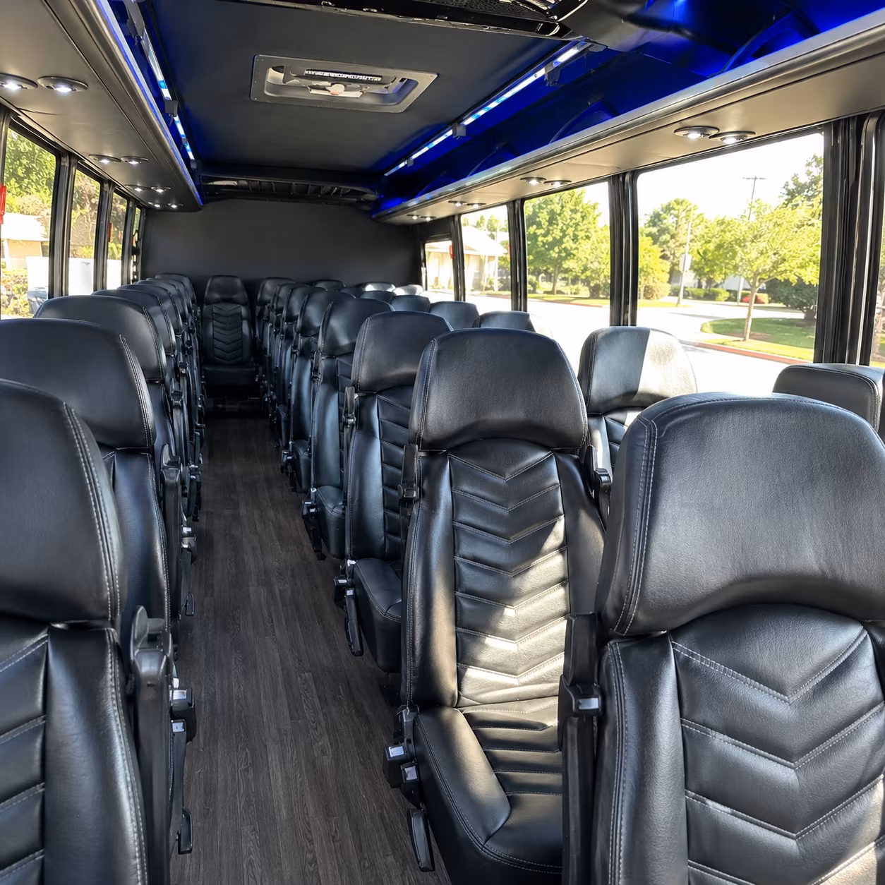 concord wine tour brewery transportation onboard seating